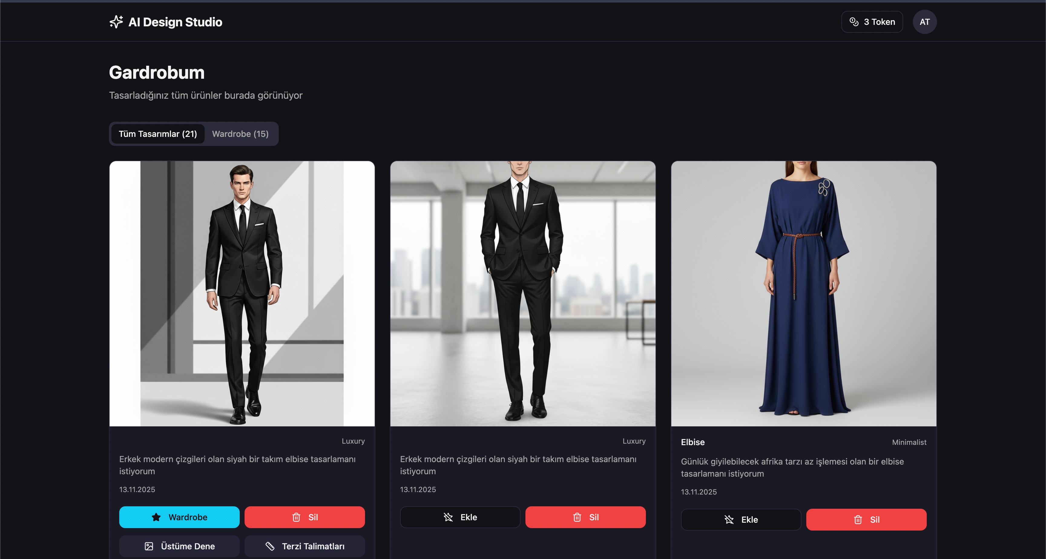 AI Fashion Design Studio